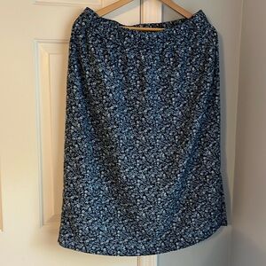 J. Crew Floral Pencil Skirt - Size L